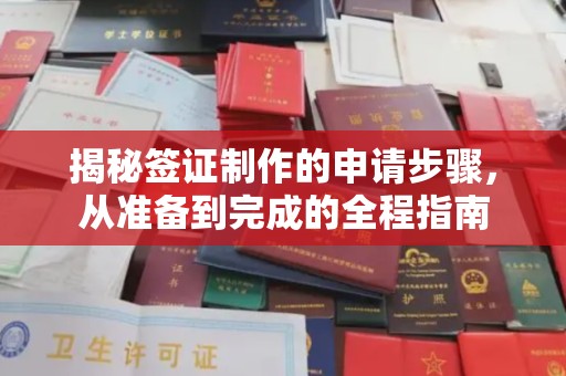 昭化揭秘签证制作的申请步骤，从准备到完成的全程指南